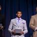 Michigan players Jon Horford, Trey Burke and Max Bielfeldt accept commemorative watches on Tuesday, April 16. AnnArbor.com I Daniel Brenner